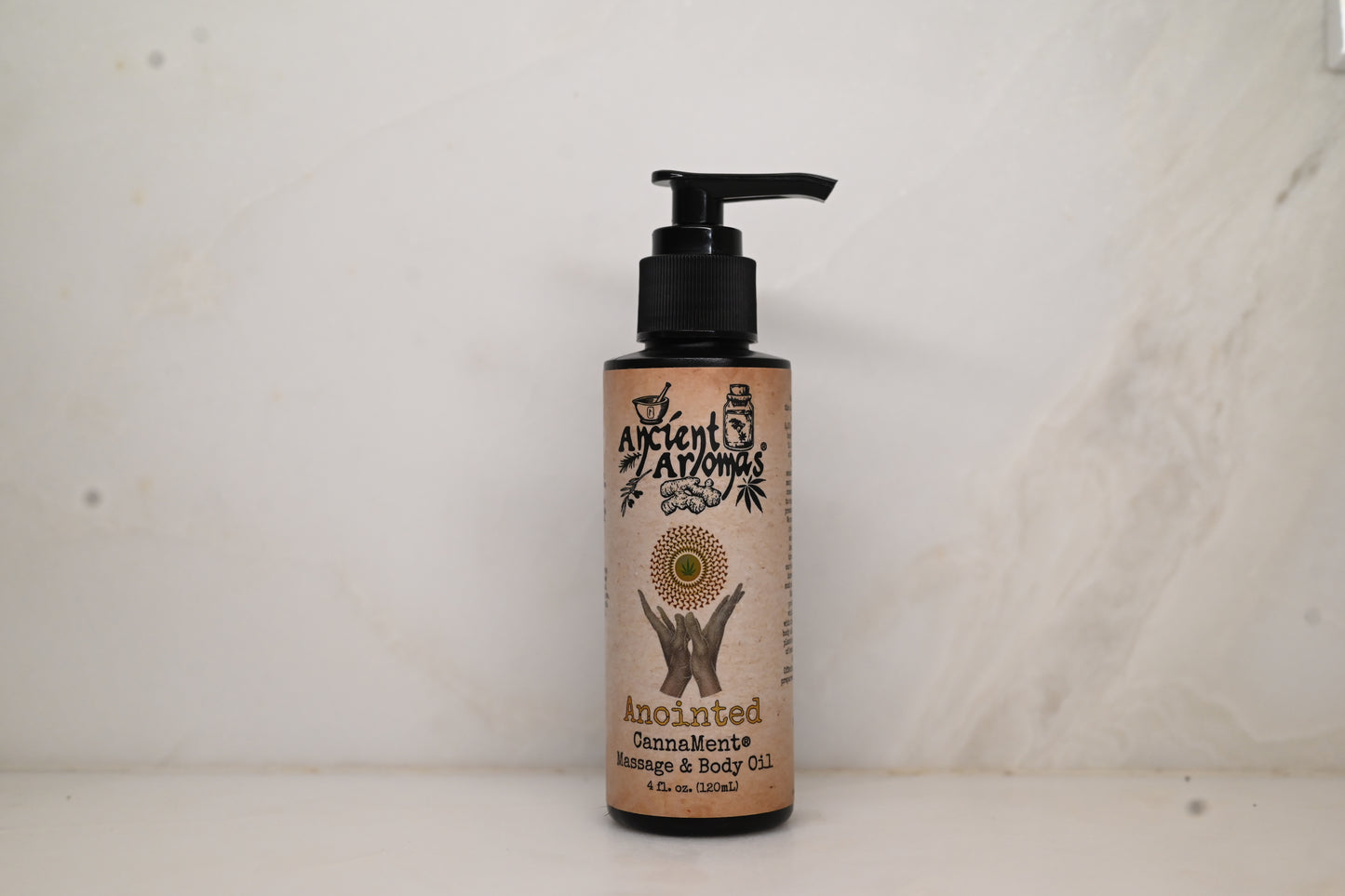 Massage & Body Oil - Anointed 8 oz.