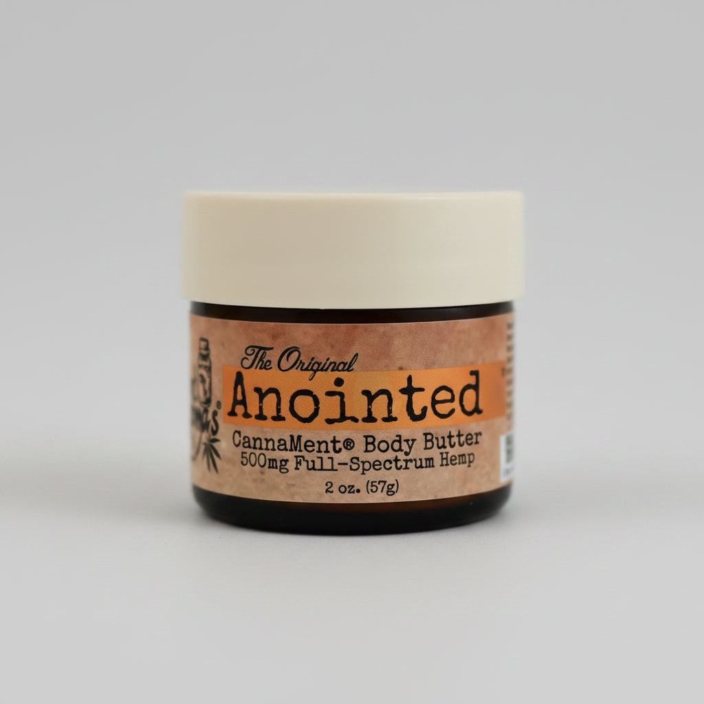 CannaMent Full-Spectrum hemp Body Butter(500mg)