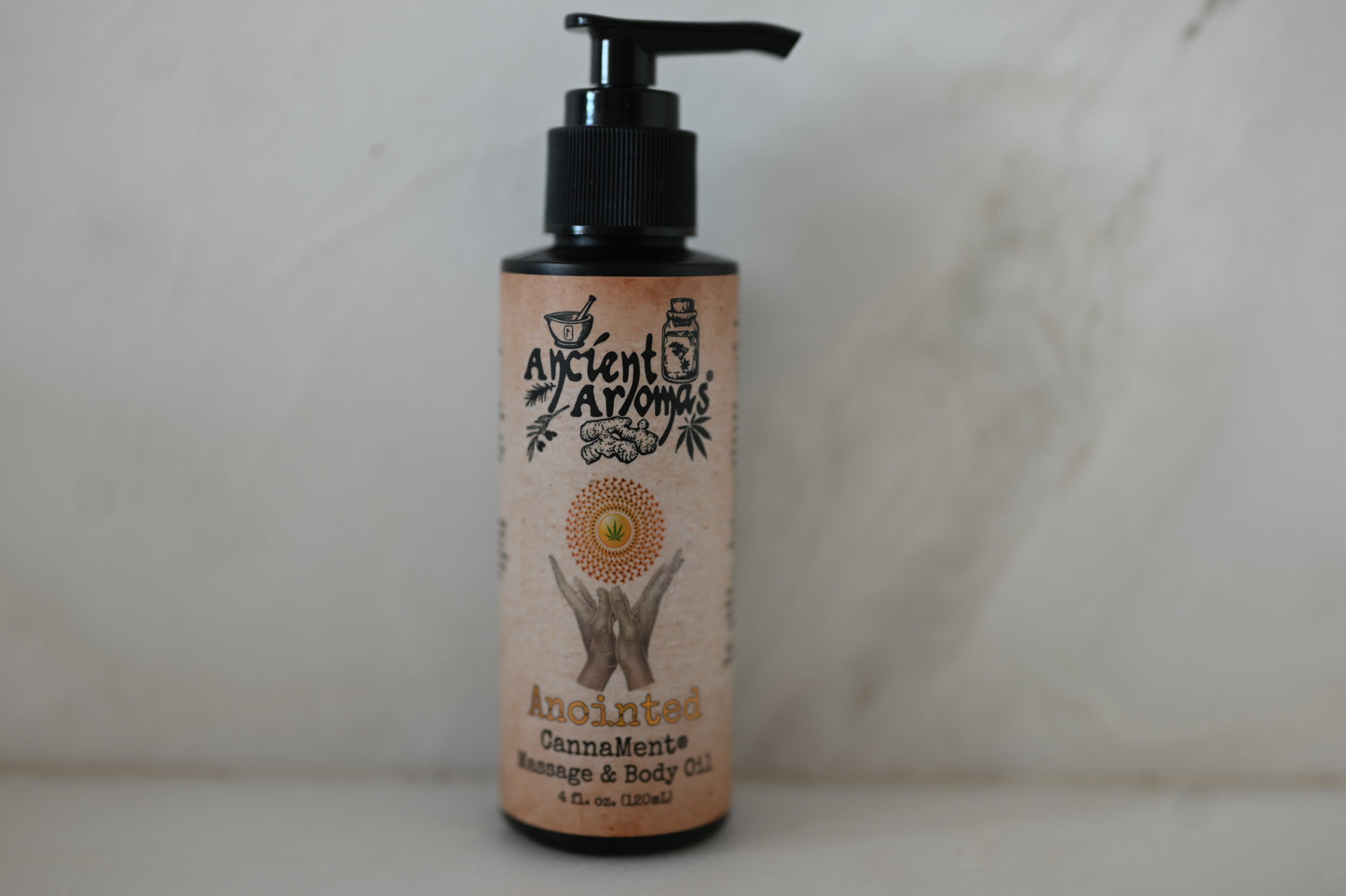 Massage & Body Oil - Anointed 8 oz.