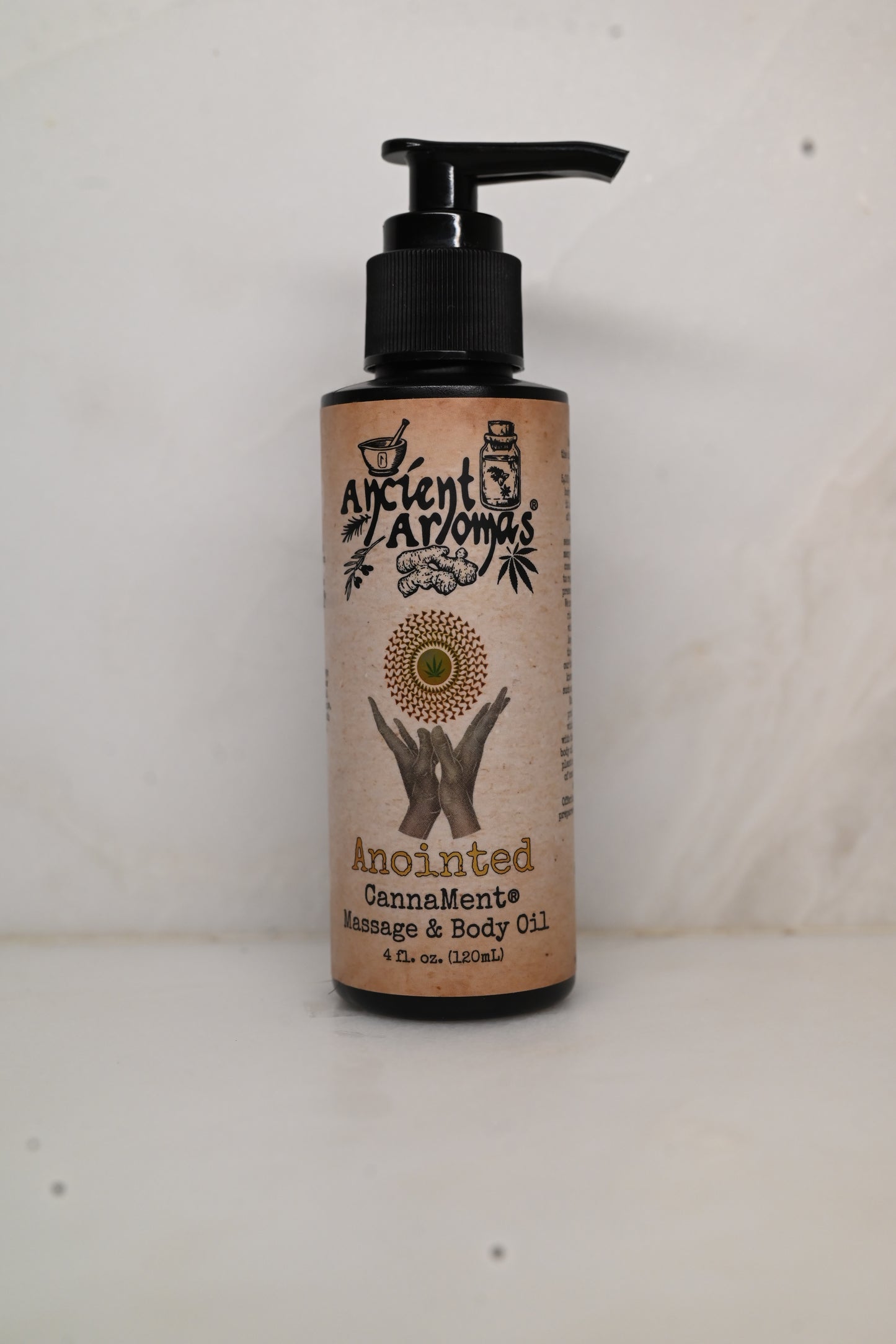 Massage & Body Oil - Anointed 8 oz.