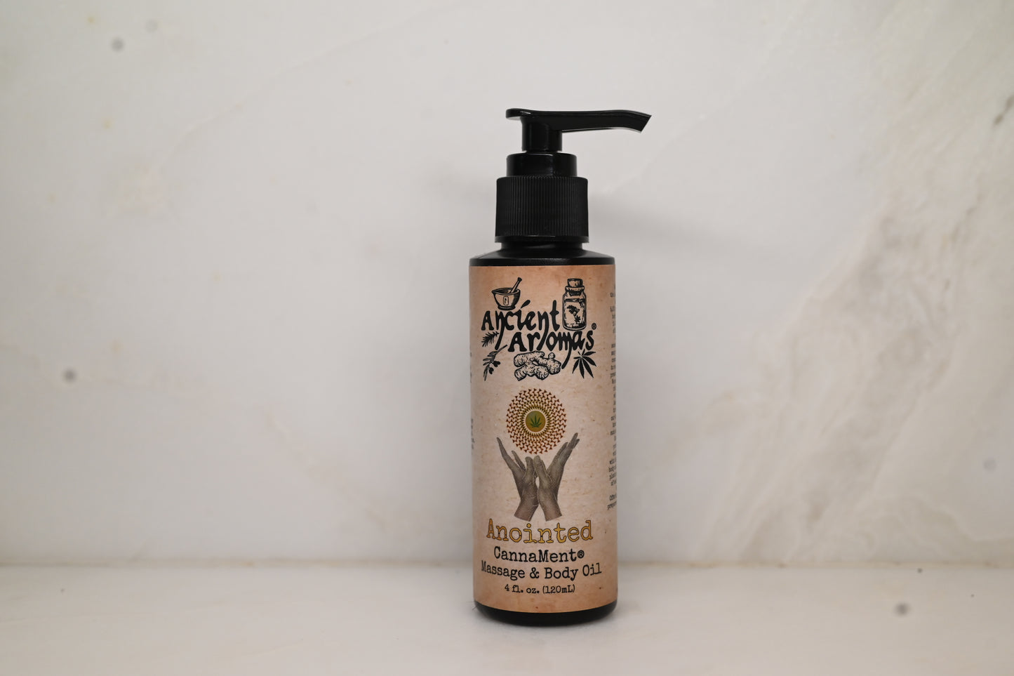 Massage & Body Oil - Anointed 8 oz.