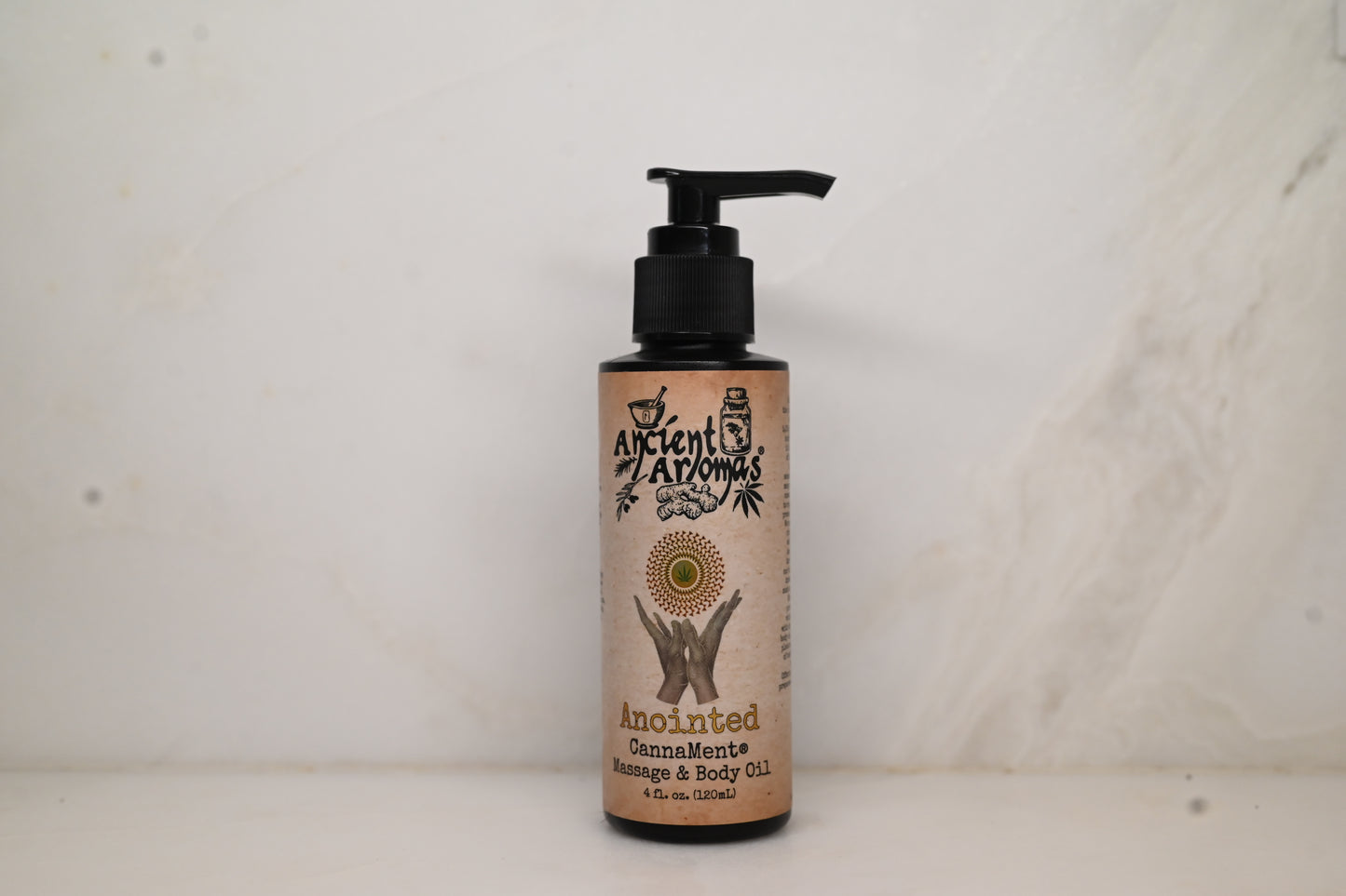 Massage & Body Oil - Anointed 8 oz.