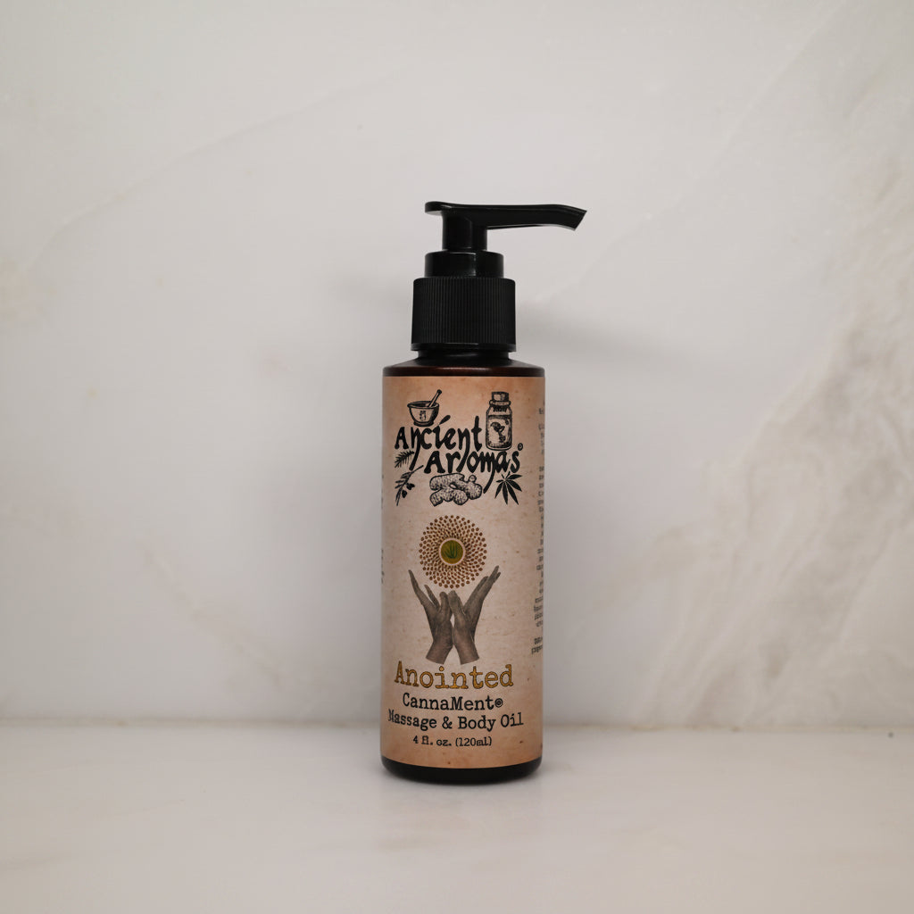 Massage & Body Oil - Anointed 8 oz.