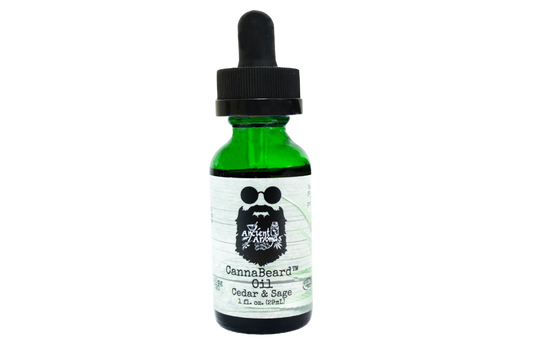 CannaBeard Oil Cedar & Sage